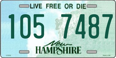 NH license plate 1057487