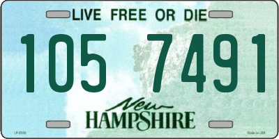 NH license plate 1057491