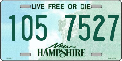 NH license plate 1057527