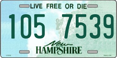 NH license plate 1057539