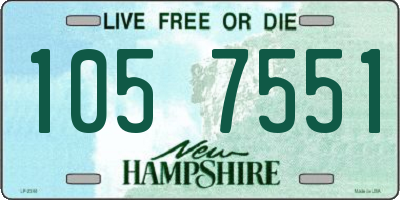 NH license plate 1057551