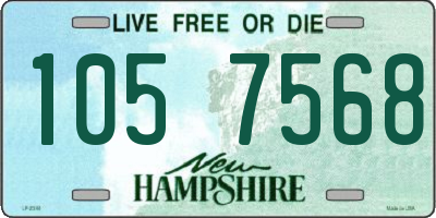 NH license plate 1057568