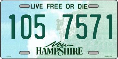 NH license plate 1057571