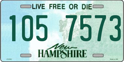 NH license plate 1057573