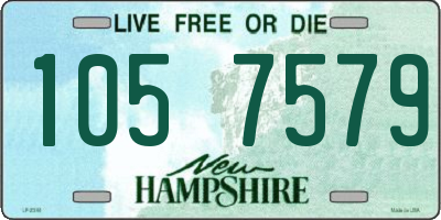 NH license plate 1057579