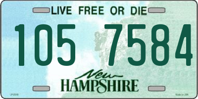 NH license plate 1057584