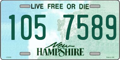 NH license plate 1057589