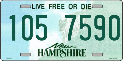 NH license plate 1057590
