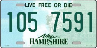 NH license plate 1057591