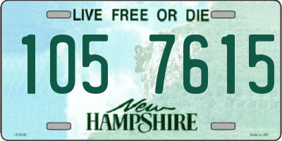 NH license plate 1057615