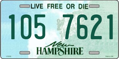 NH license plate 1057621