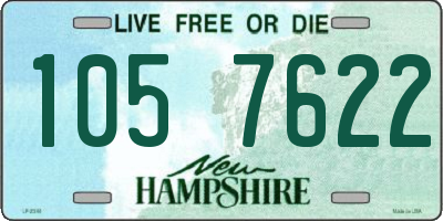 NH license plate 1057622