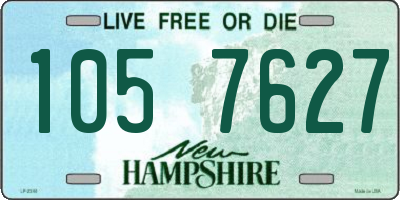 NH license plate 1057627