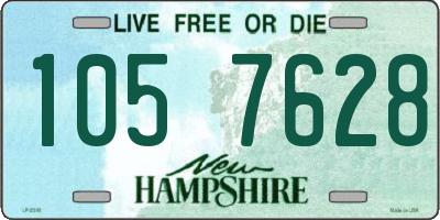 NH license plate 1057628