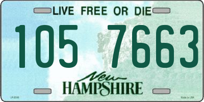 NH license plate 1057663