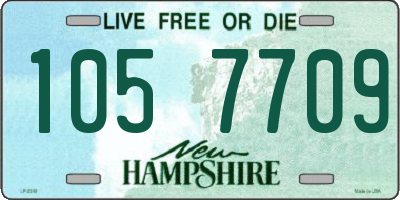 NH license plate 1057709