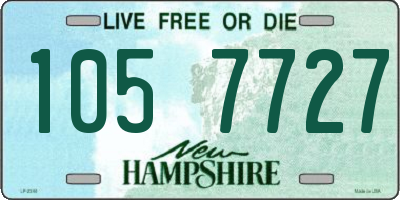 NH license plate 1057727