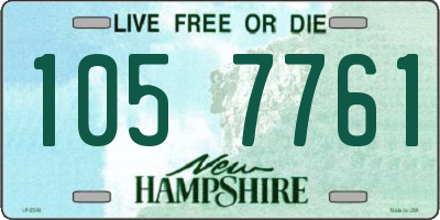 NH license plate 1057761