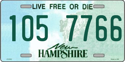 NH license plate 1057766