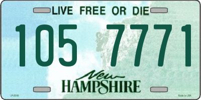 NH license plate 1057771