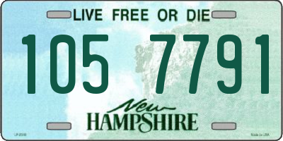 NH license plate 1057791