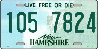 NH license plate 1057824