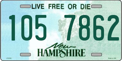 NH license plate 1057862
