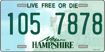 NH license plate 1057878