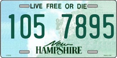 NH license plate 1057895