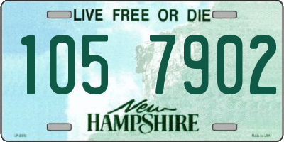 NH license plate 1057902