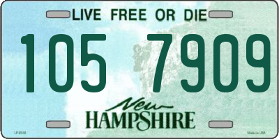 NH license plate 1057909