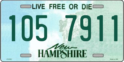NH license plate 1057911
