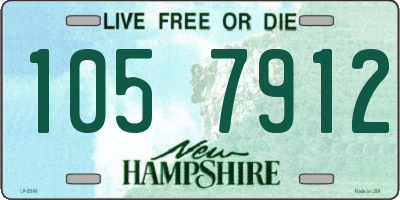 NH license plate 1057912
