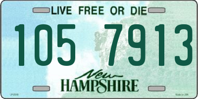 NH license plate 1057913
