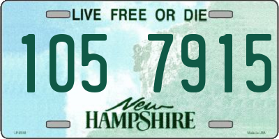 NH license plate 1057915