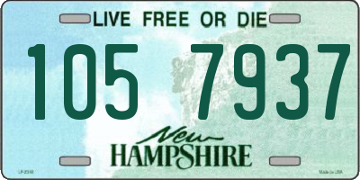 NH license plate 1057937