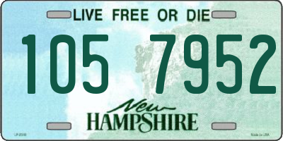NH license plate 1057952