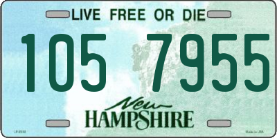 NH license plate 1057955