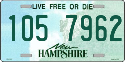 NH license plate 1057962
