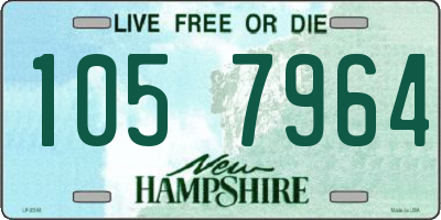 NH license plate 1057964