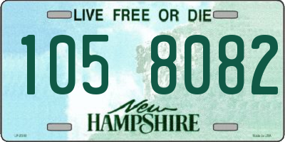 NH license plate 1058082