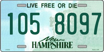 NH license plate 1058097