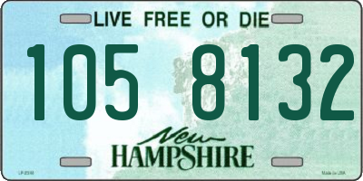 NH license plate 1058132