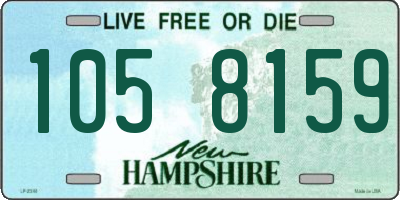 NH license plate 1058159