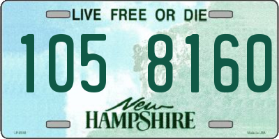 NH license plate 1058160