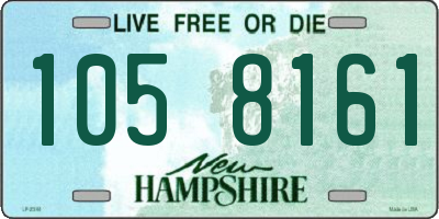 NH license plate 1058161