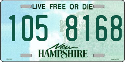 NH license plate 1058168