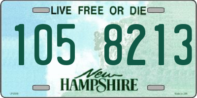 NH license plate 1058213