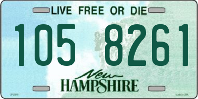 NH license plate 1058261