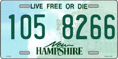 NH license plate 1058266